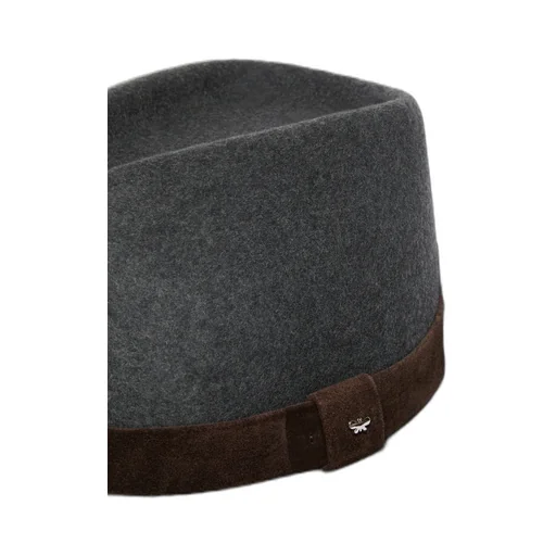 Wool Felt Fedora - Medium Grey