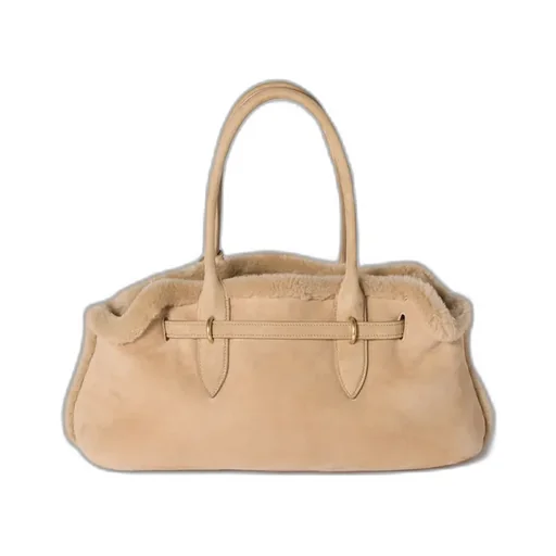 Aventure Shearling Tote Bag