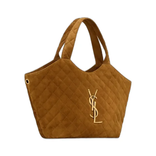 Icare Medium Quilted Suede