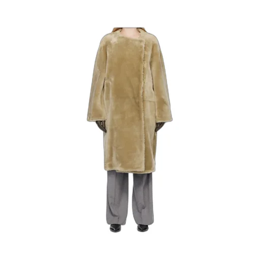 Collarless Coat