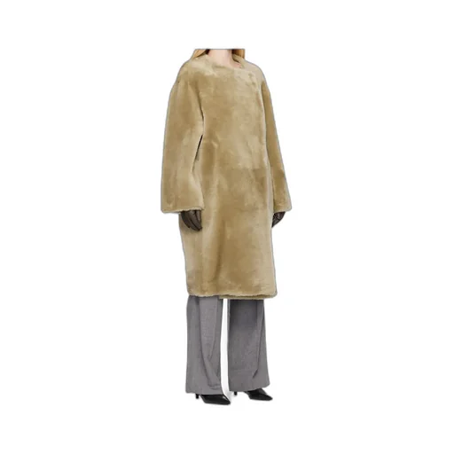 Collarless Coat