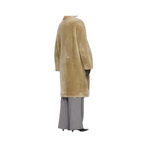 Collarless Coat