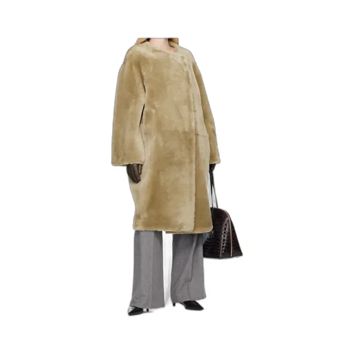 Collarless Coat