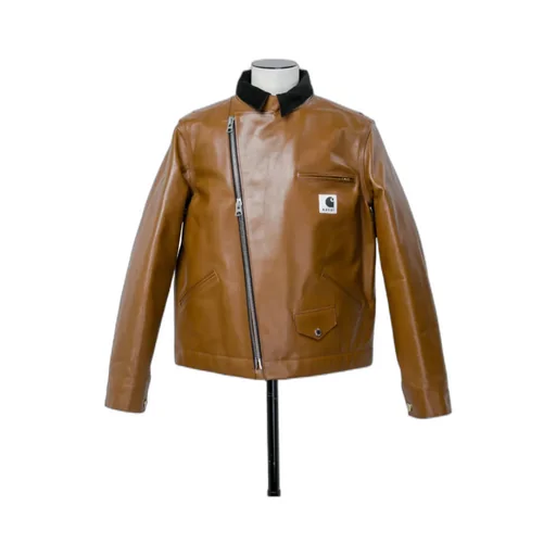 Sacai X Carhartt Wip Leather Jacket