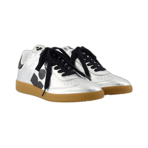 Isabel Marant Kaycee Metallic Effect Sneakers
