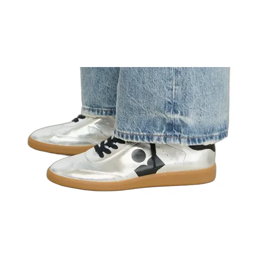 Isabel Marant Kaycee Metallic Effect Sneakers