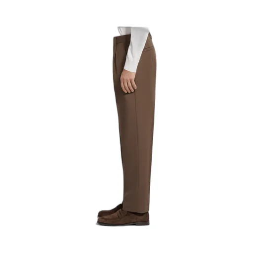 Zegna Pleat Detailed Tailored Trousers
