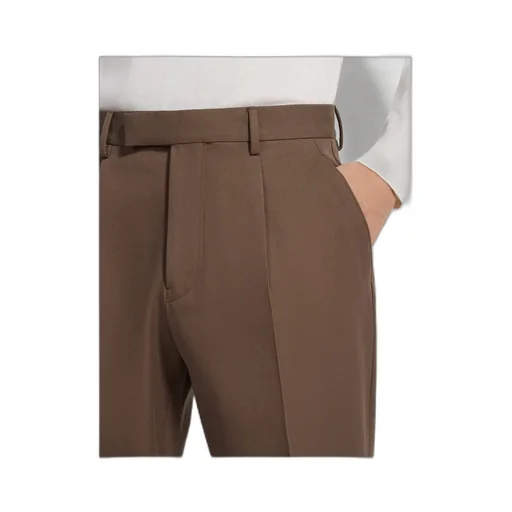Zegna Pleat Detailed Tailored Trousers
