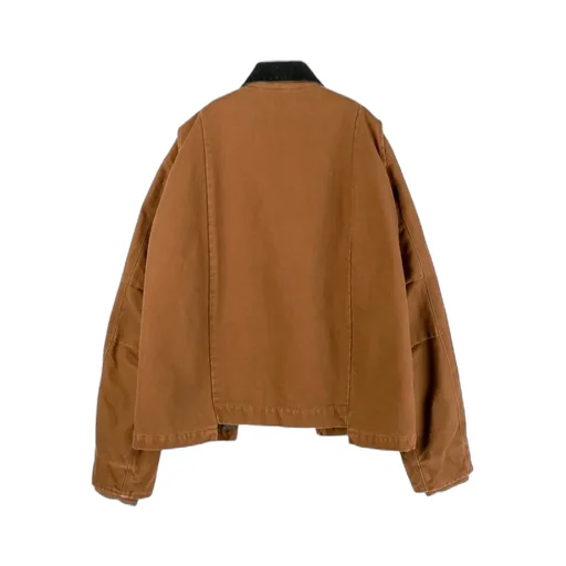 Sacai X Carhartt Logo Patch Zip-Up Jacket