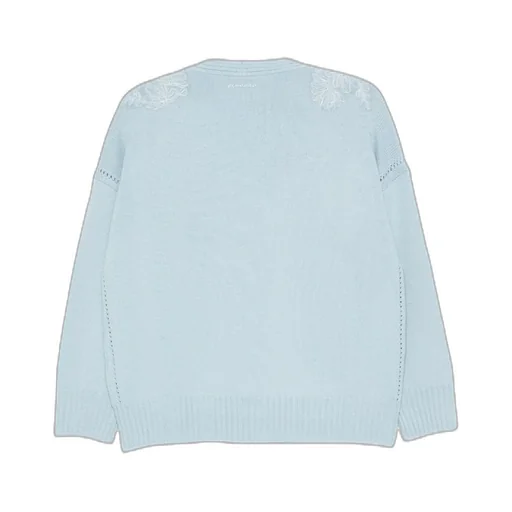 V-Neck Long-Sleeved Sweater