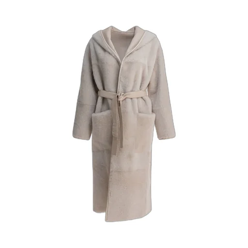 Blancha Hooded Belted Coat