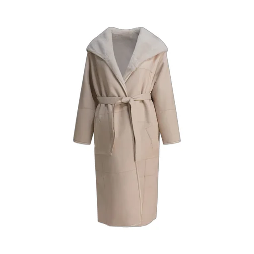 Blancha Hooded Belted Coat