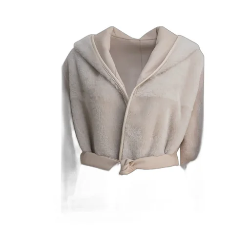 Blancha Hooded Belted Coat