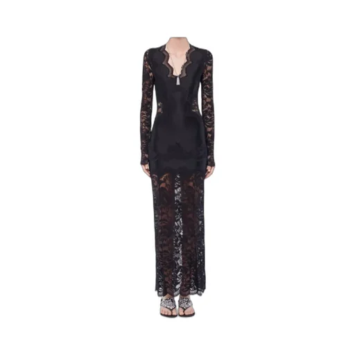 Rabanne Long Lace Dress