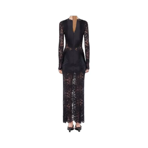 Rabanne Long Lace Dress