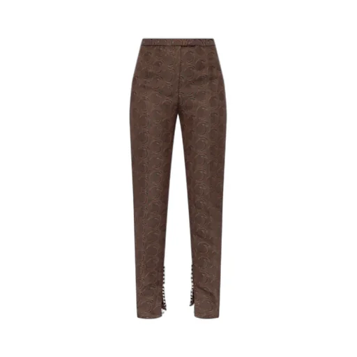 Patterned Casual Pants