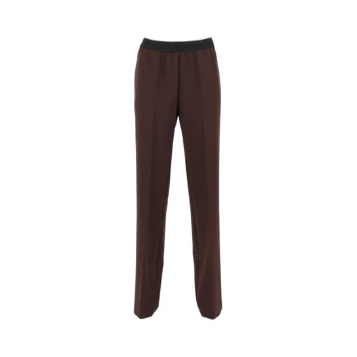 Elasticated-Waist Trousers