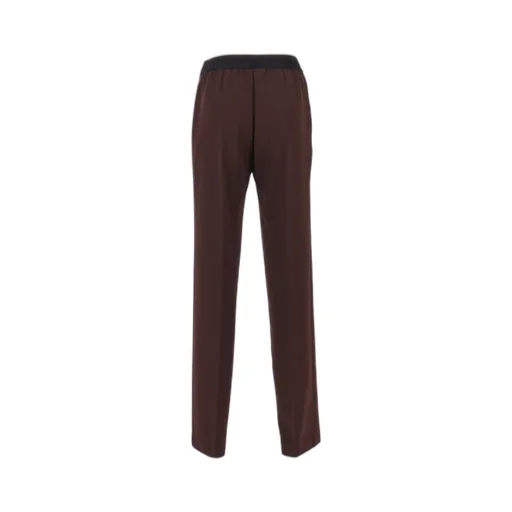 Elasticated-Waist Trousers