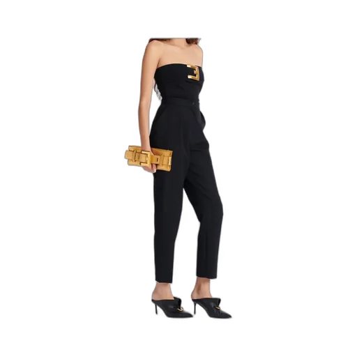 Anthem Laminated Leather Clutch