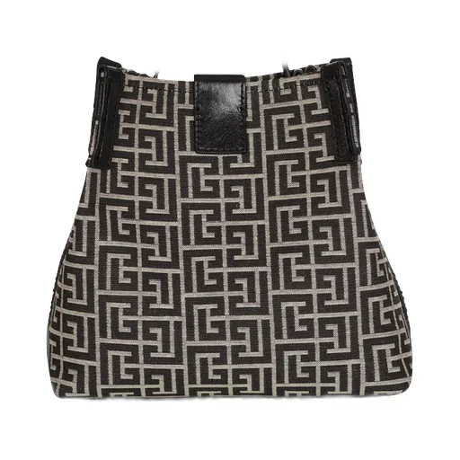 Release Bucket Bag In Jacquard And Calfskin