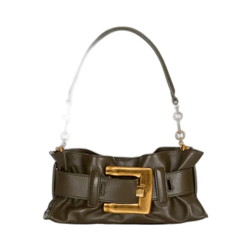 Mini Anthem Shoulder Bag In Calfskin Leather