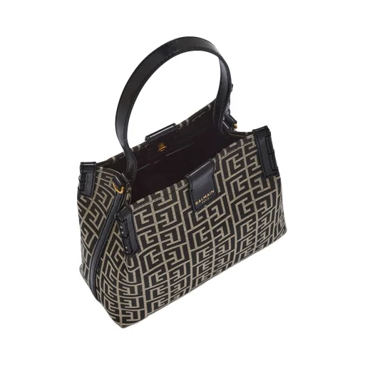 Release Bucket Bag In Jacquard And Calfskin