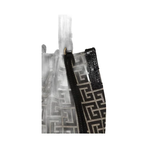 Release Bucket Bag In Jacquard And Calfskin