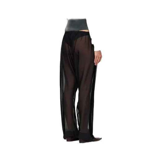 Silk Palazzo Trousers