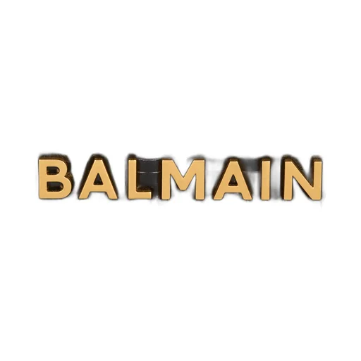 Balmain Crackled Small 1945 Soft Tote Bag