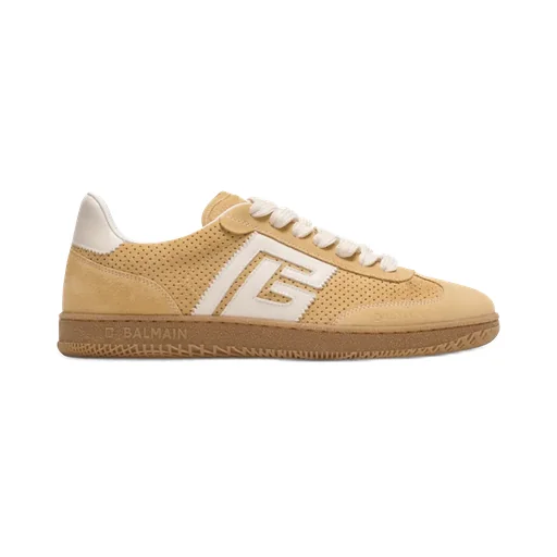 Suede Balmain Swan Trainers