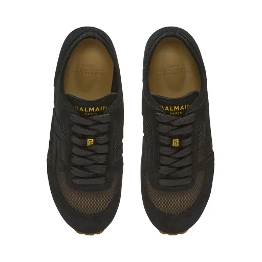 Balmain Racer 45 Lace-Up Sneakers