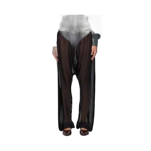 Silk Palazzo Trousers