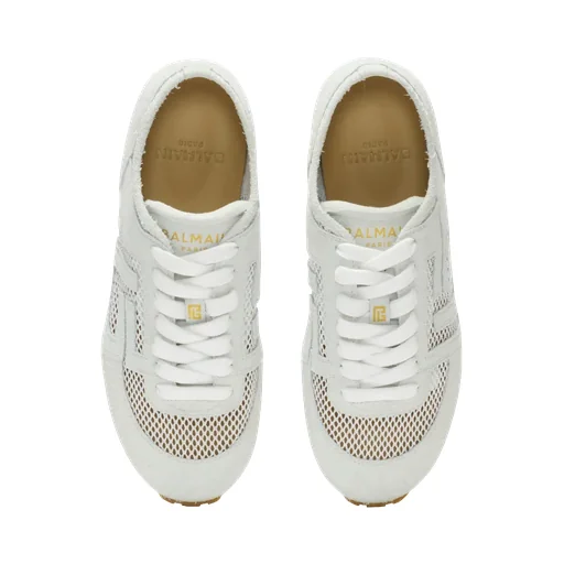 Racer 45 Trainers In Calfskin, Suede And Nylon