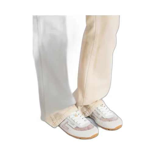 Racer 45 Trainers In Calfskin, Suede And Nylon