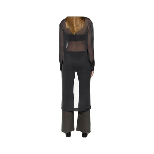 Semi-Transparent Long Sleeve Hoodie