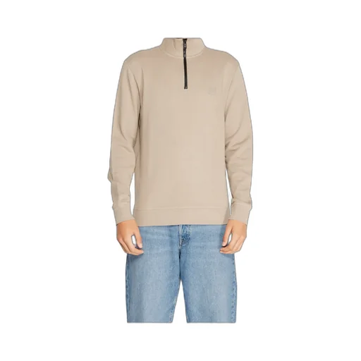 High-Neck Zipped Sweatshirt