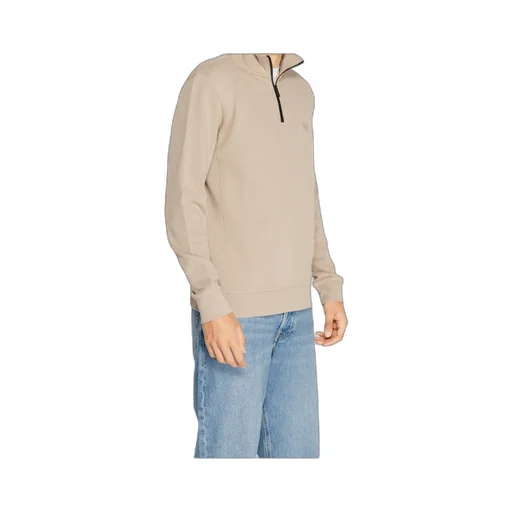 High-Neck Zipped Sweatshirt