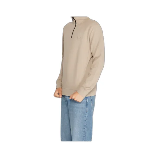 High-Neck Zipped Sweatshirt