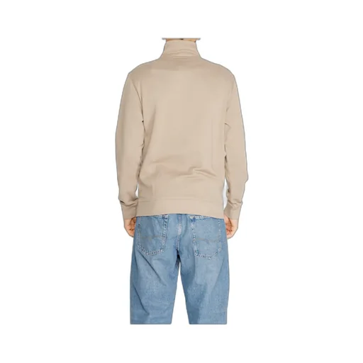 High-Neck Zipped Sweatshirt