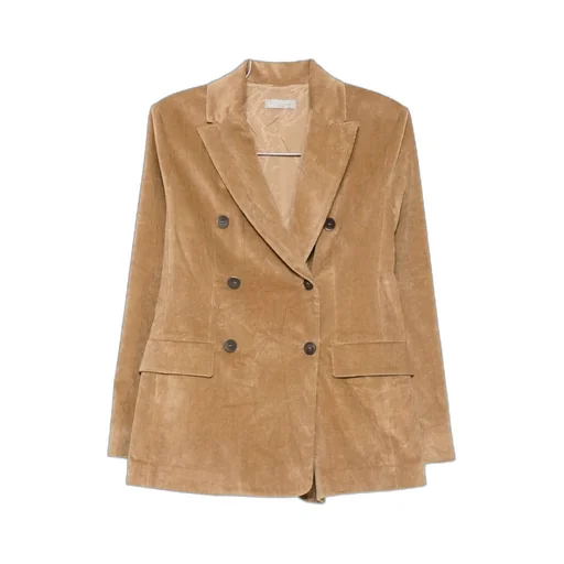 Double-Breasted Long Sleeve Suit Jacket