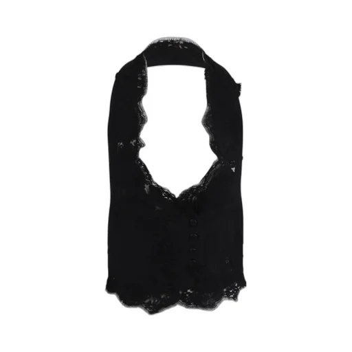 Ermanno Scervino Laced Open Back Vest