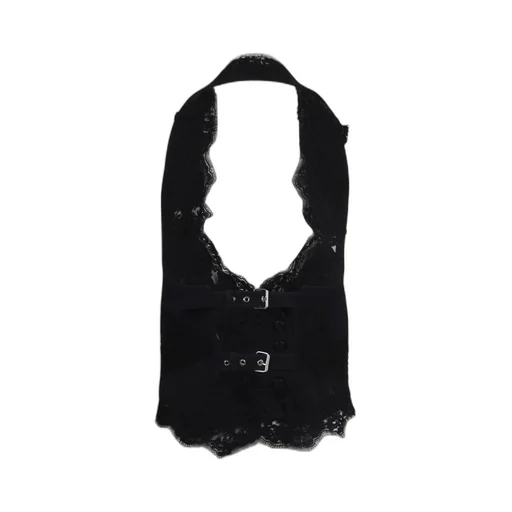 Ermanno Scervino Laced Open Back Vest
