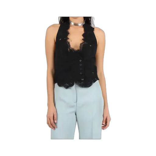 Ermanno Scervino Laced Open Back Vest