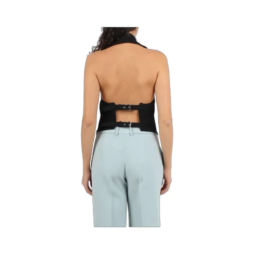 Ermanno Scervino Laced Open Back Vest
