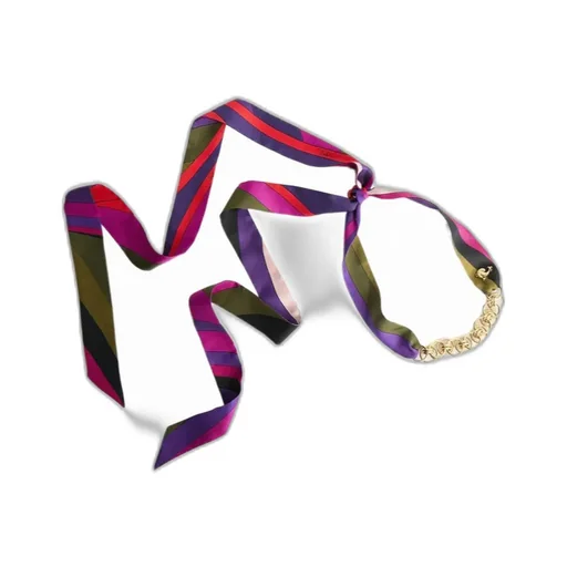 Pucci Bijoux Silk Chain Necklace
