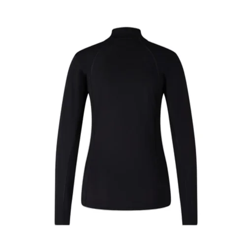 High-Neck Zip-Up Top