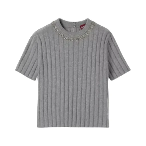 Rib Soft Wool And Cashmere Top