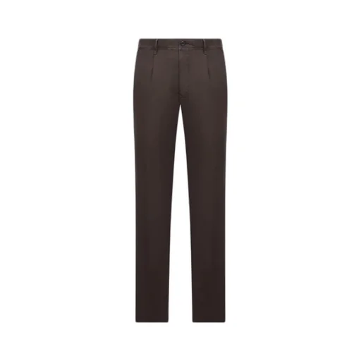 Pleated-Front Trousers