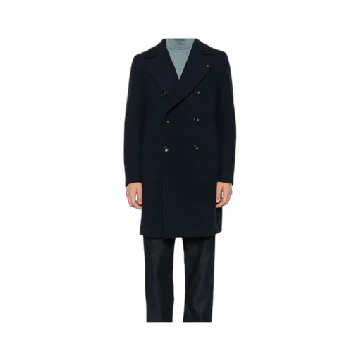 Double-Breasted Wool Coat
