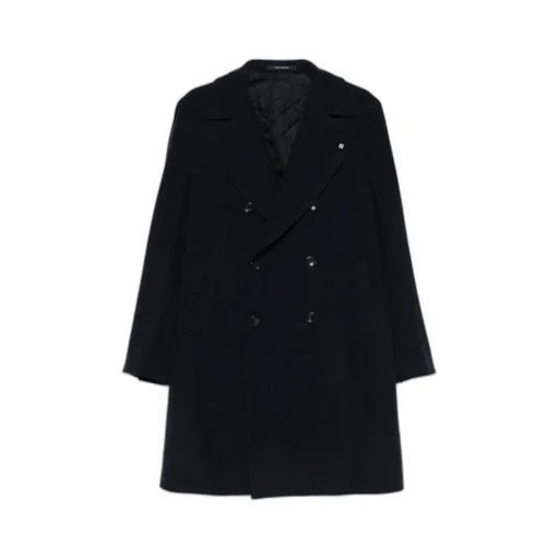 Double-Breasted Wool Coat